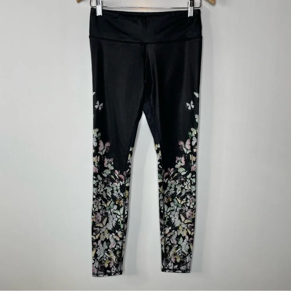 Alo‎ Yoga Butterfly Print Leggings Small